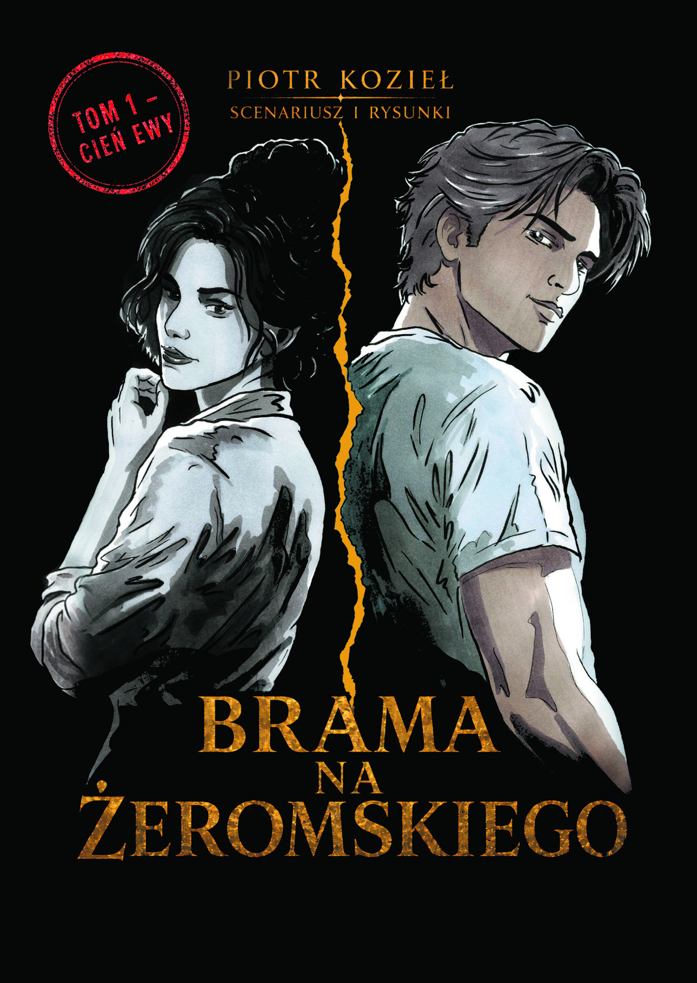 Okładka komiksu Brama na Żeromskiego Tom 1